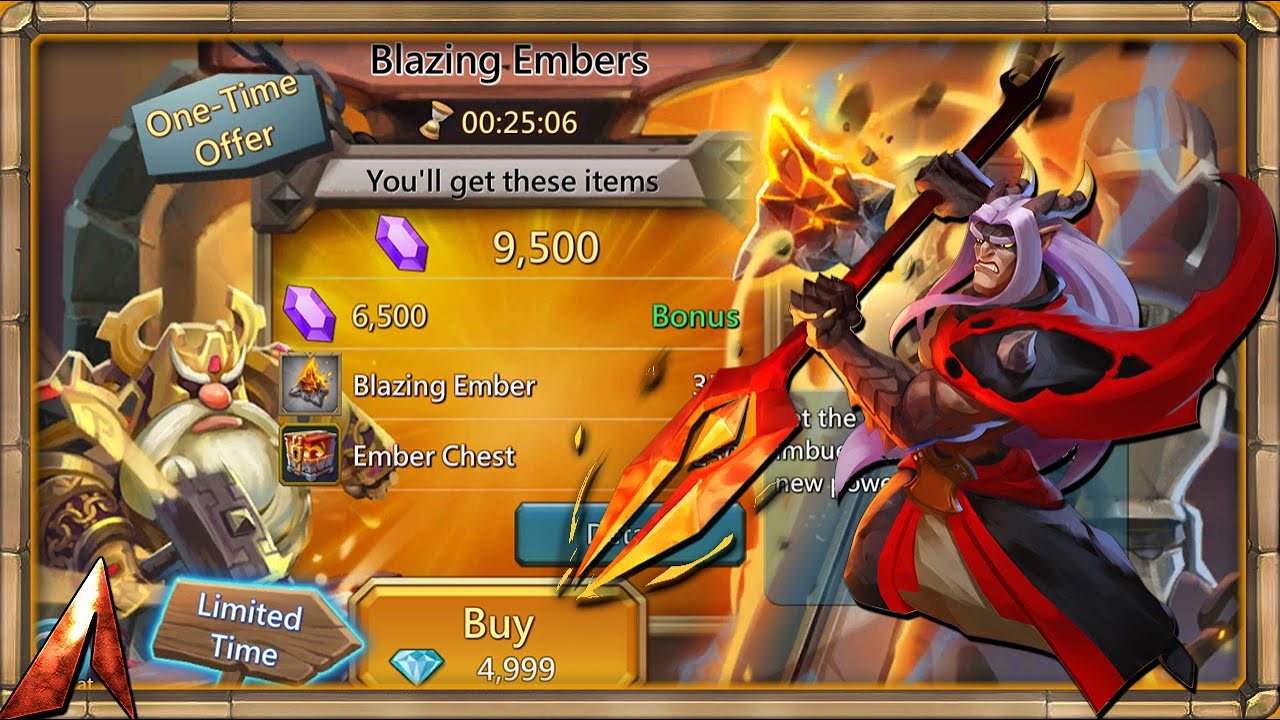 blazing embers lords mobile