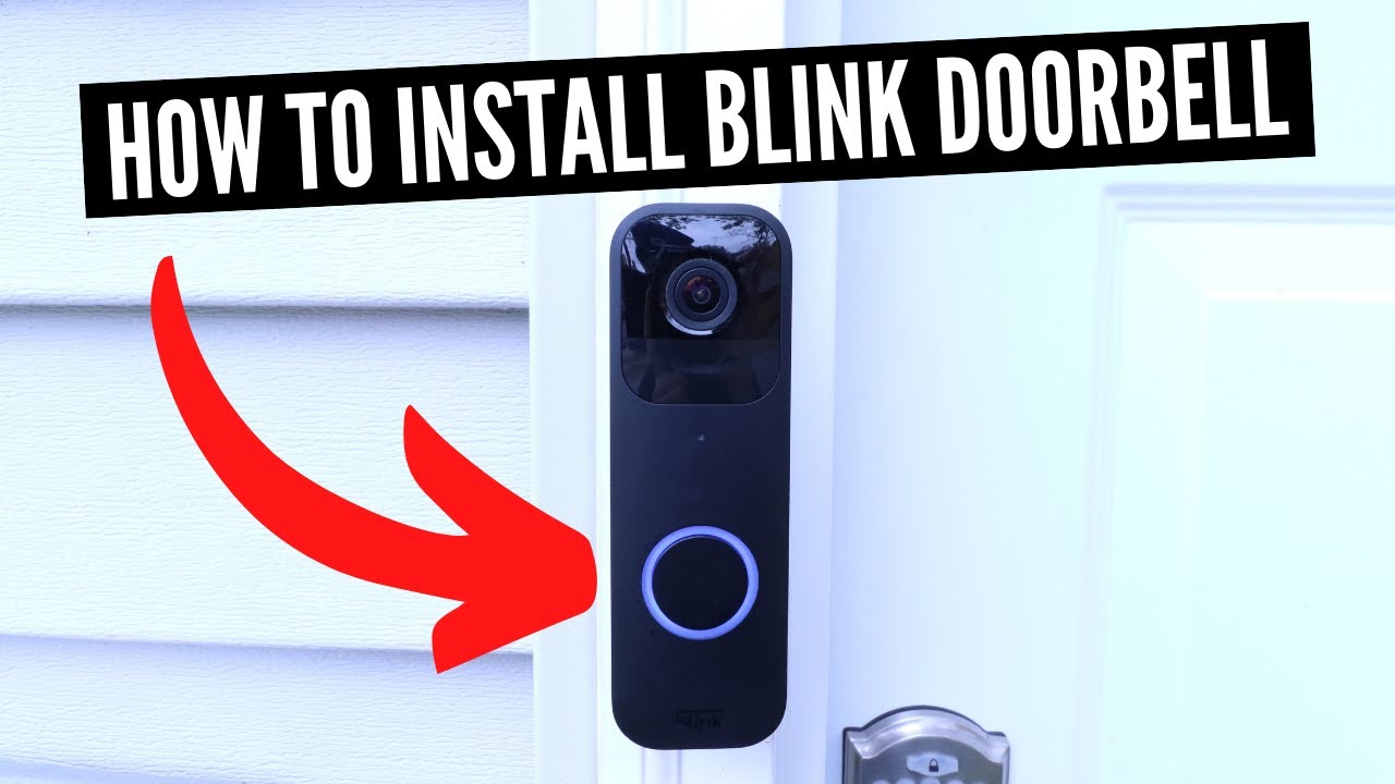 blink doorbell installation