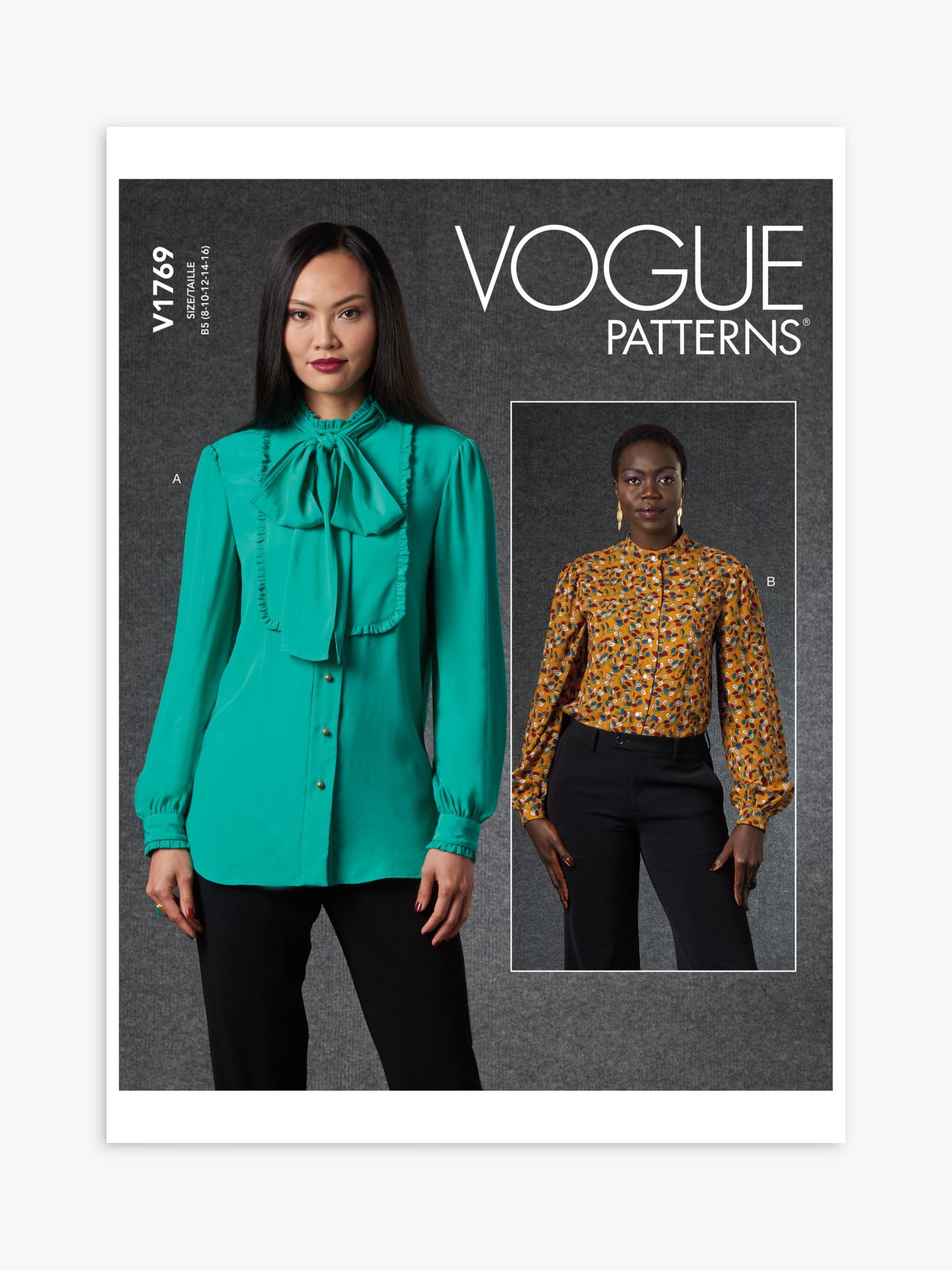 blouse patterns vogue