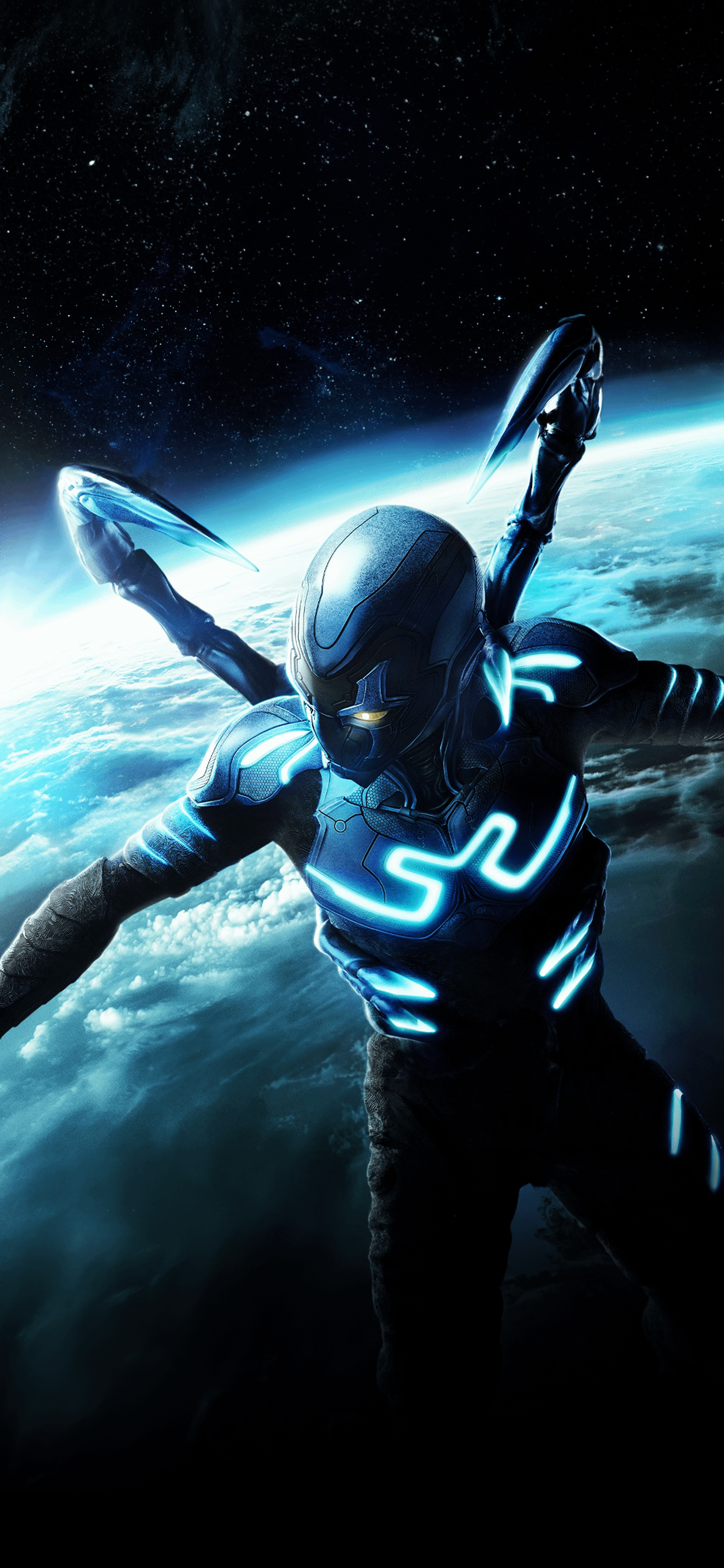 blue beetle wallpaper