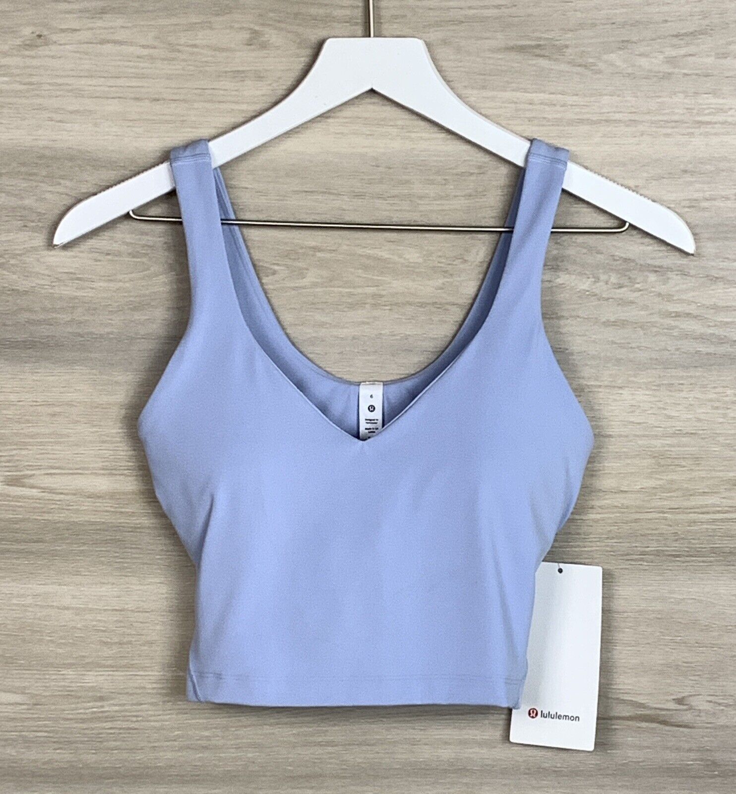 blue lulu align tank