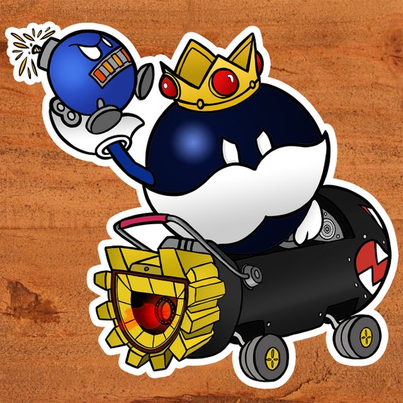 bob omb sticker