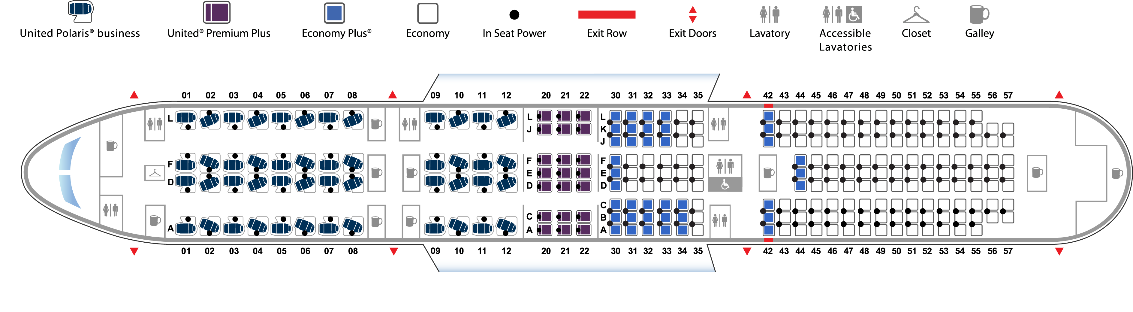 boeing 787-9 dreamliner seat map