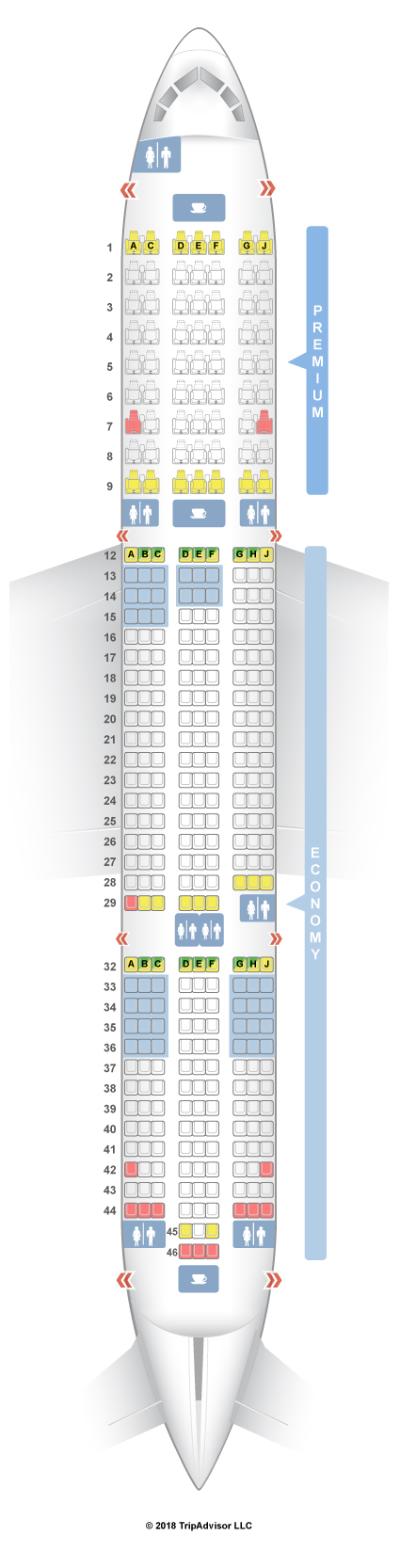 boeing 787-9 seat map