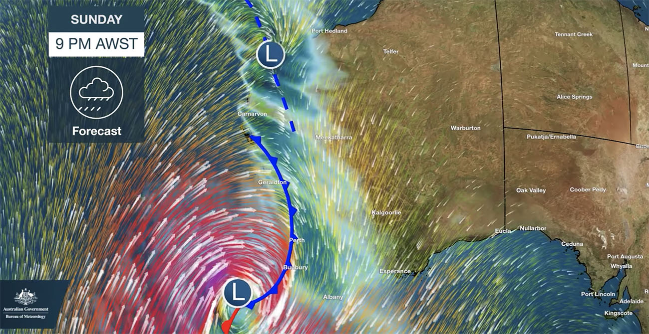 bom perth weather forecast