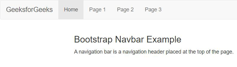 bootstrap 3 navbar