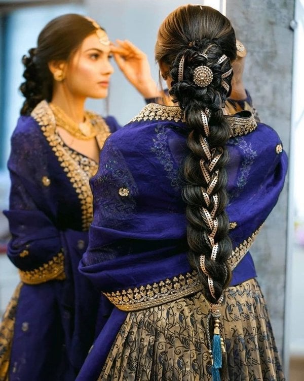 braids with hair accessories