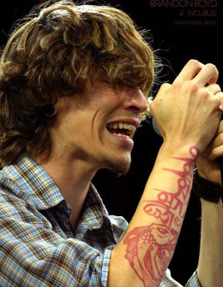 brandon boyd tatto