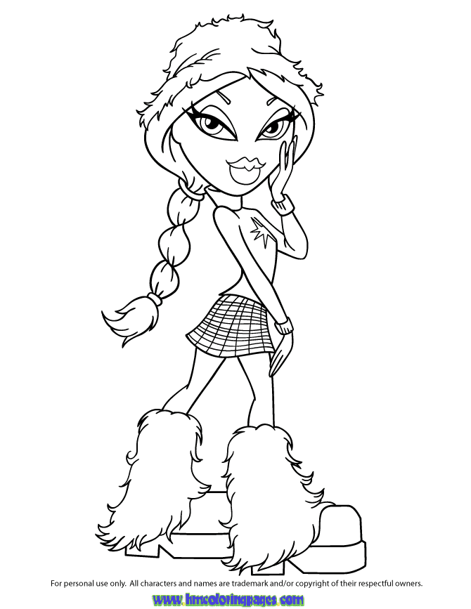 bratz coloring