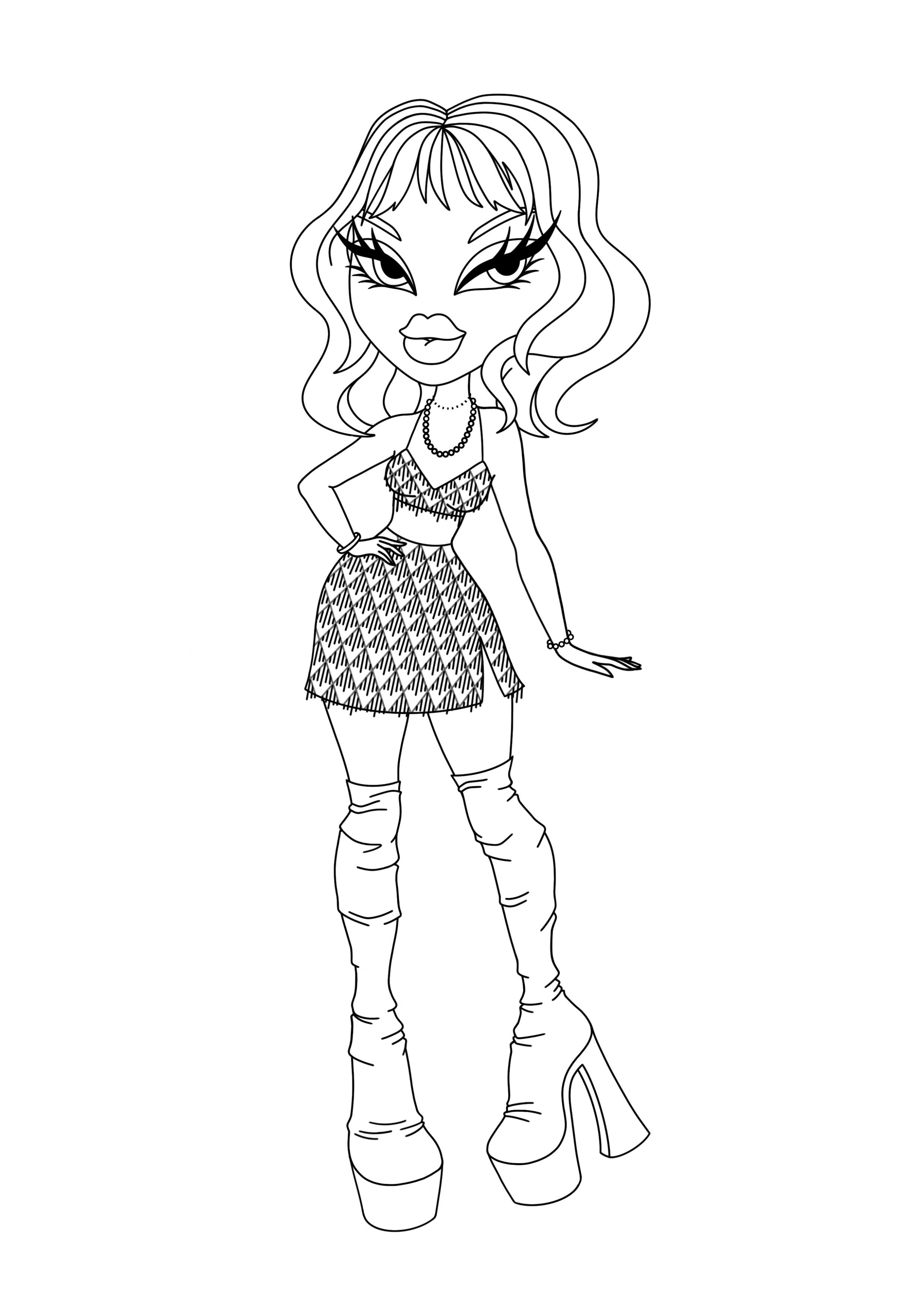 bratz drawing