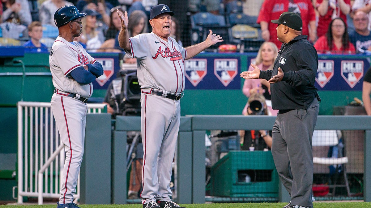 braves coach ejected