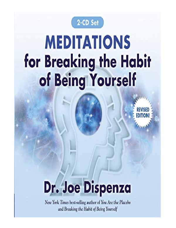 breaking the habit of being yourself pdf