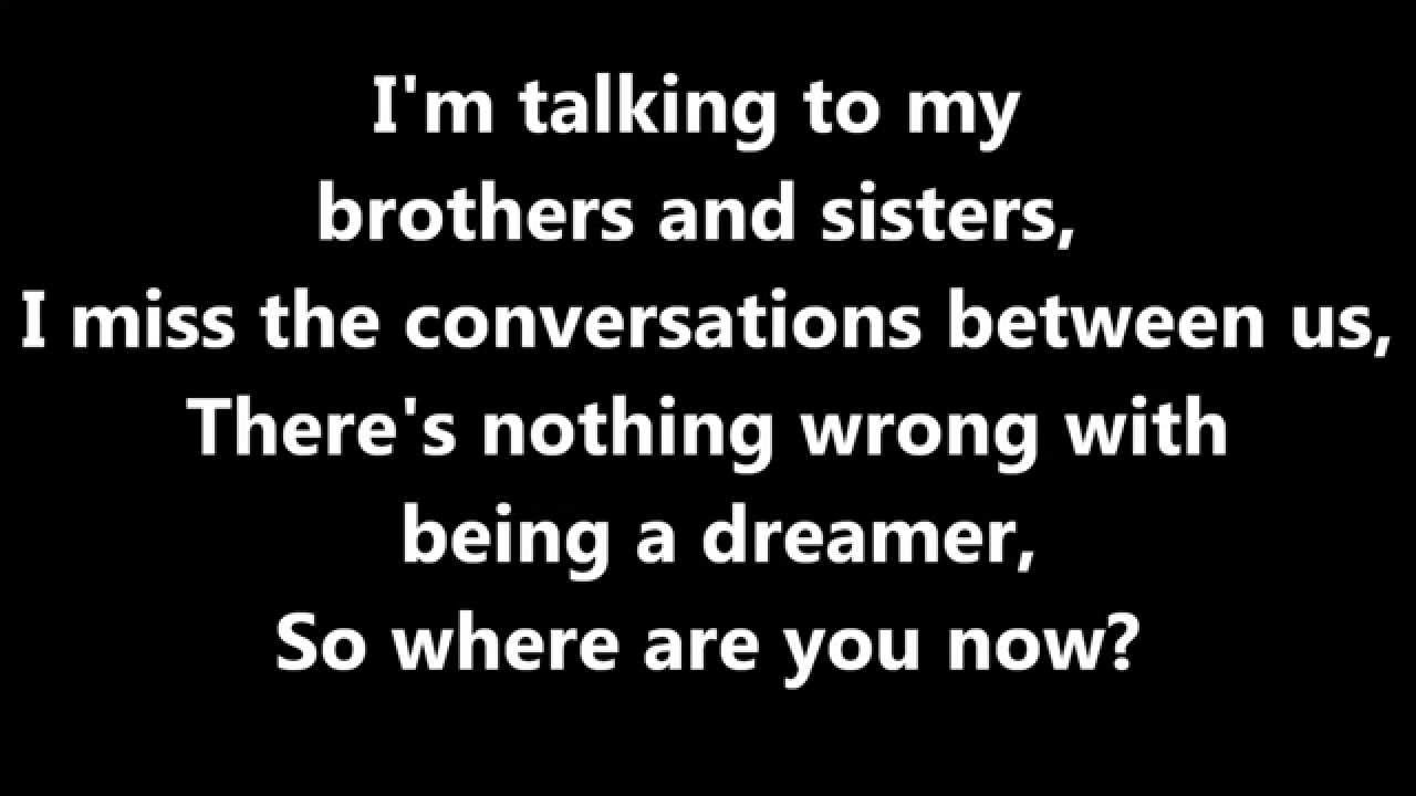 brothers and sisters song lyrics