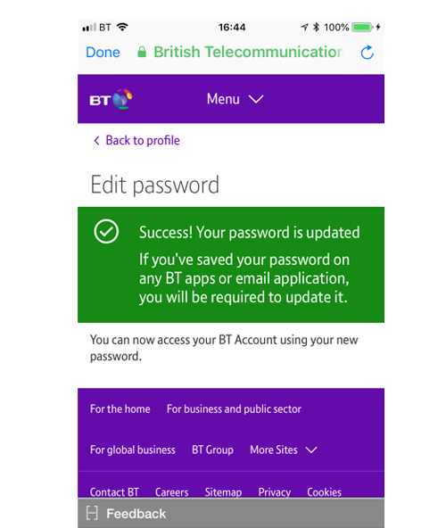 btinternet reset password