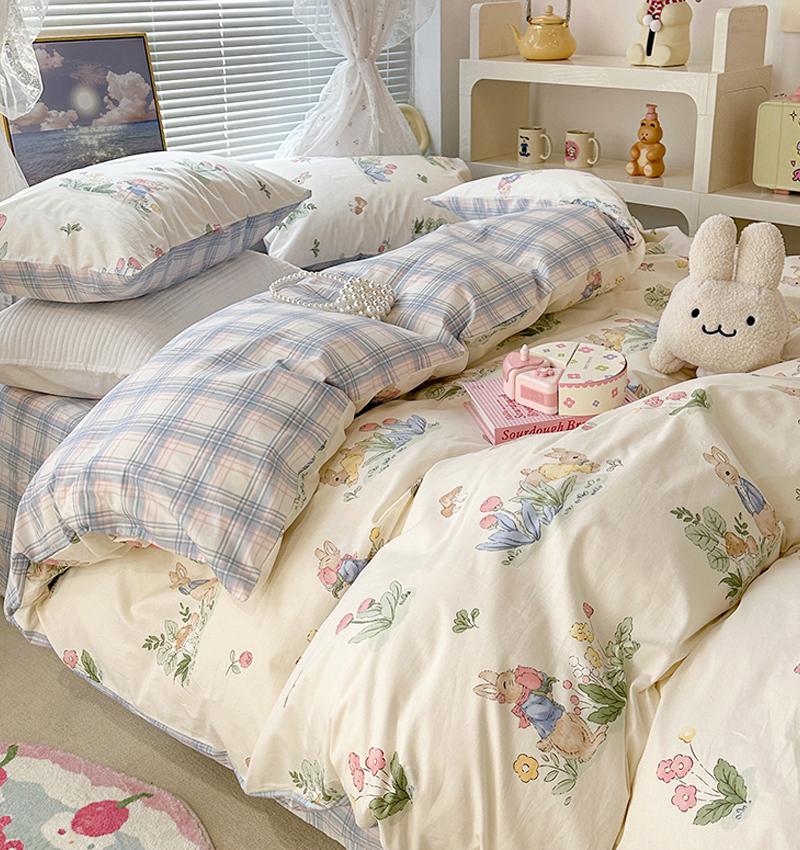 bunny quilt cover