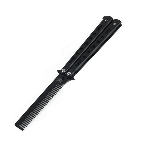 butterfly knife comb