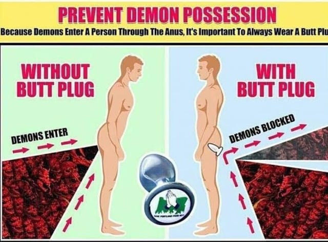 buttplug wearing