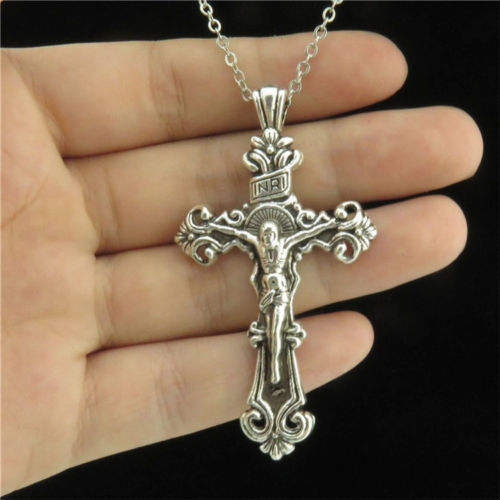 catholic crucifix necklace