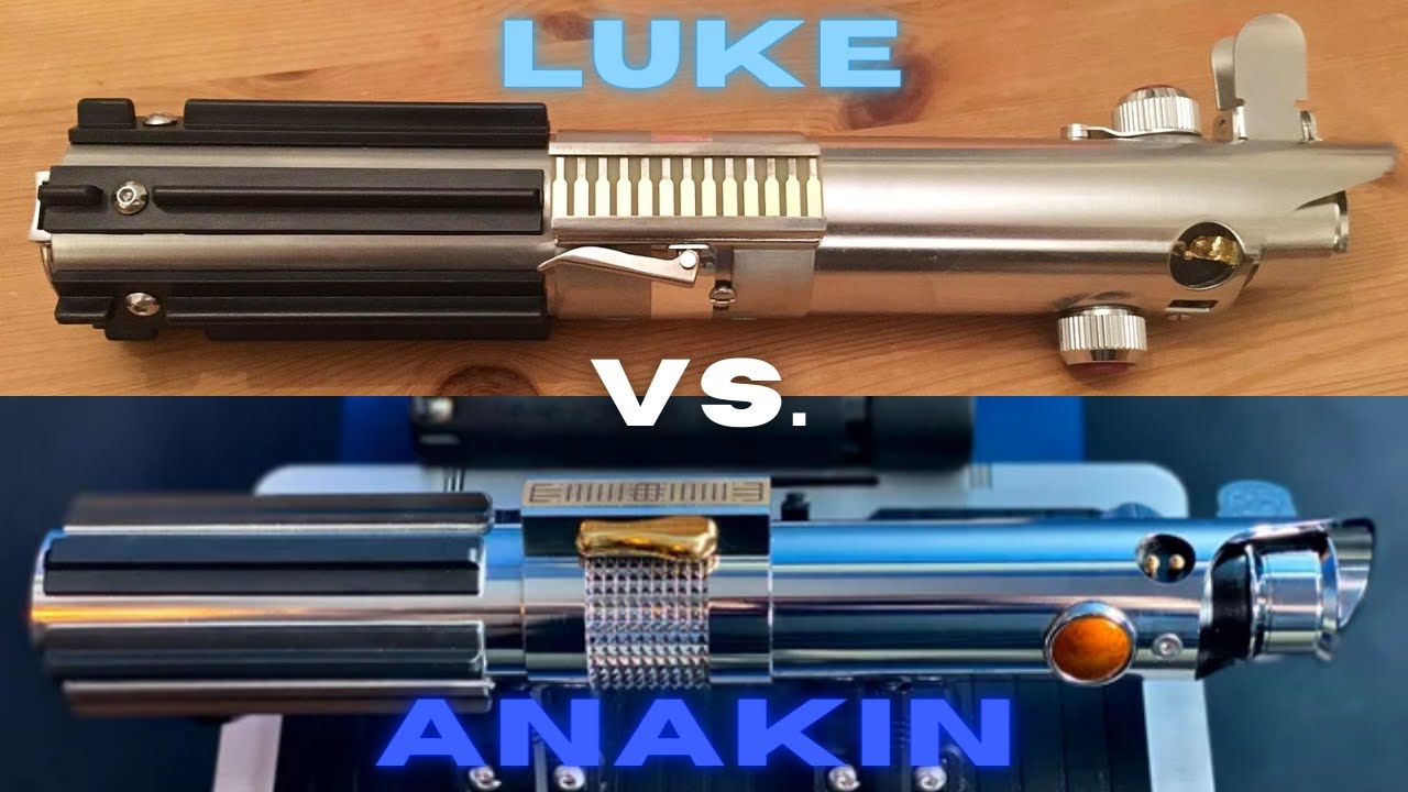 luke and anakin lightsaber