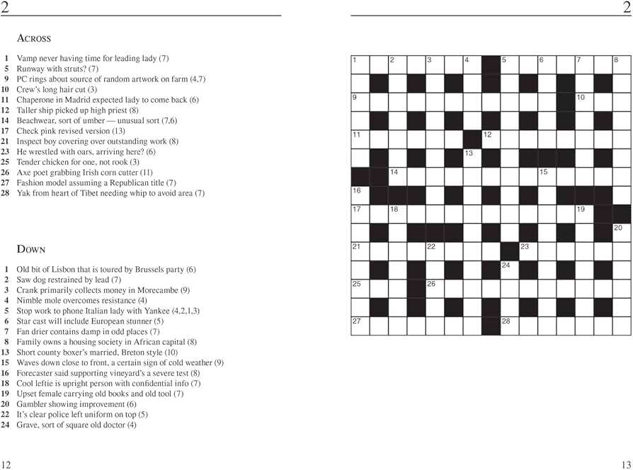 london times crossword