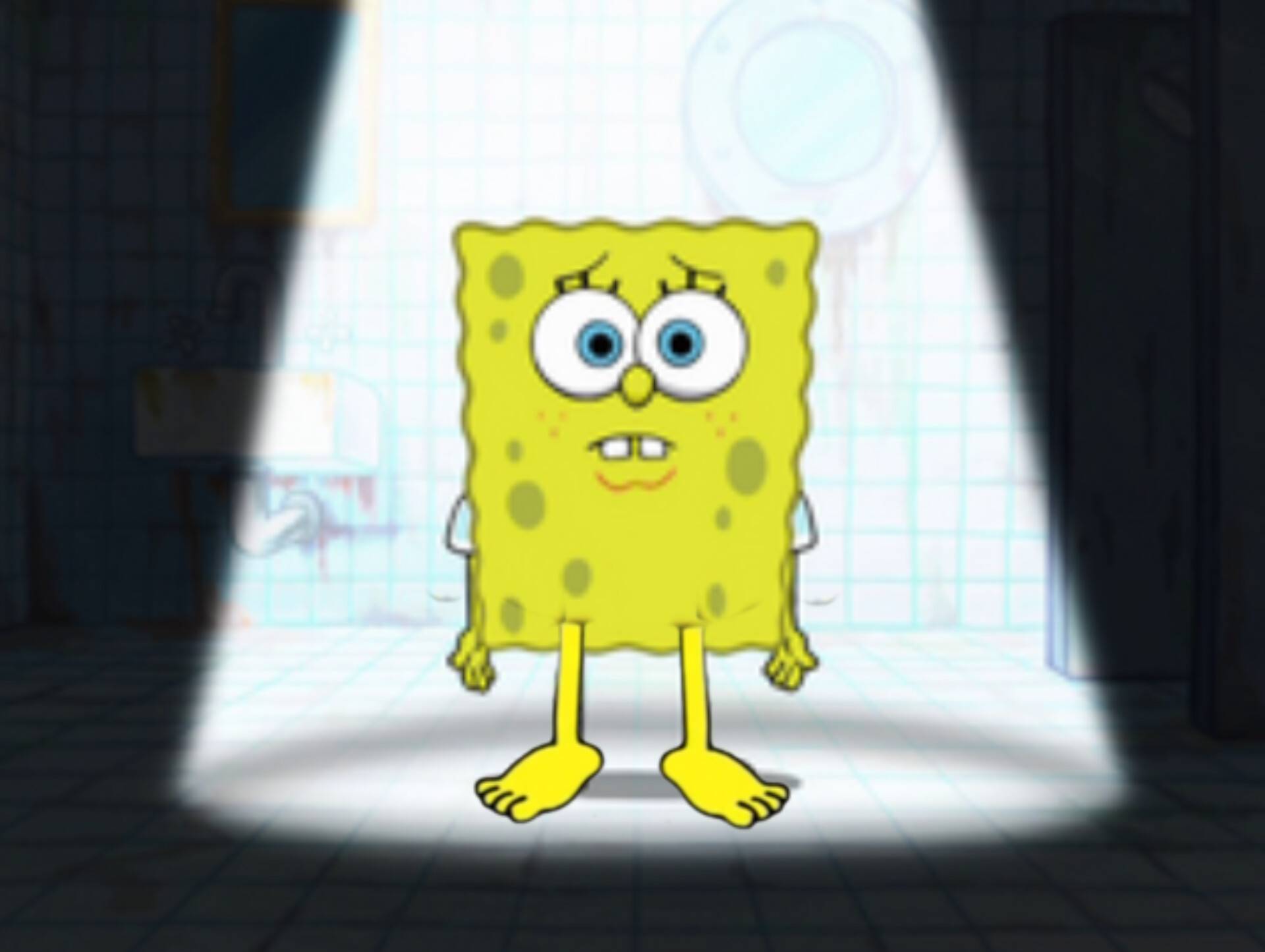 spongebob nude