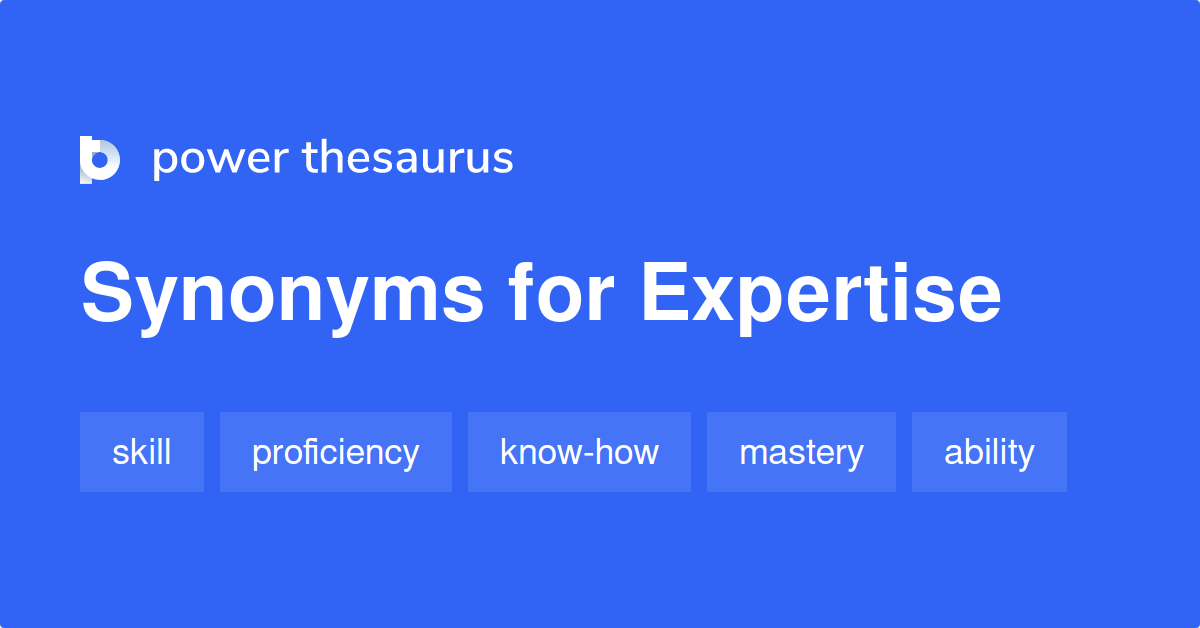 expertise thesaurus