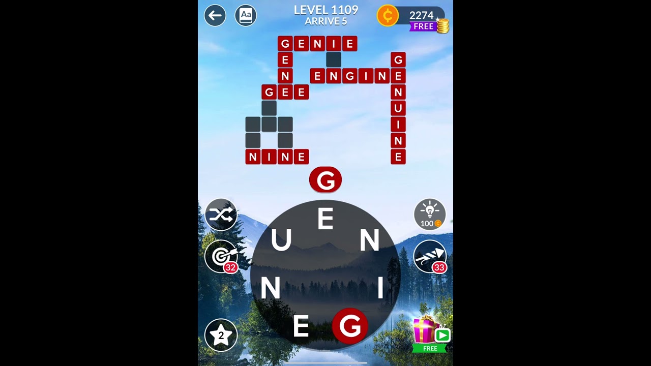 wordscapes level 1109