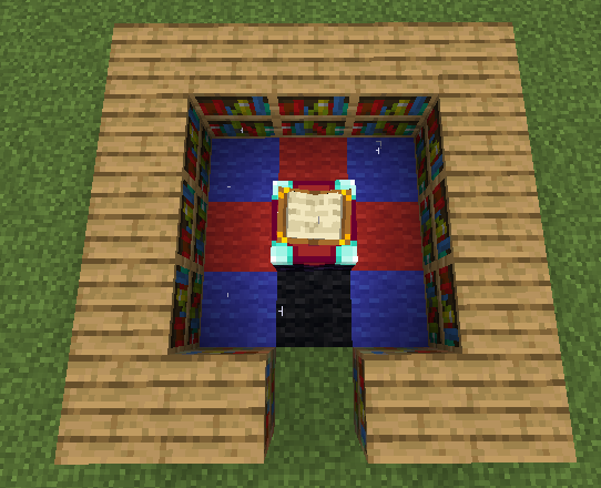 how many bookshelves for enchanting table