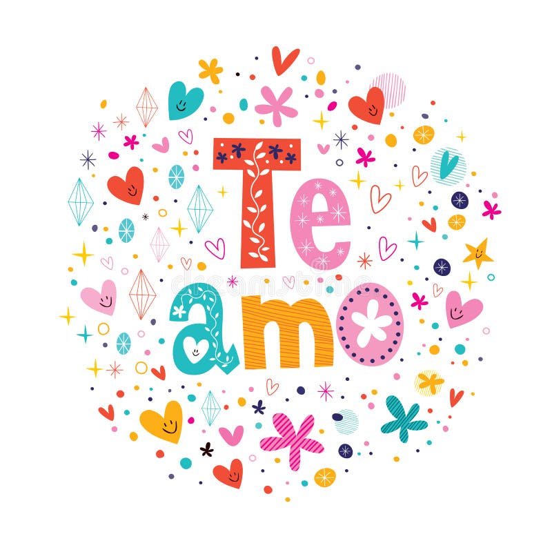 te amo clipart