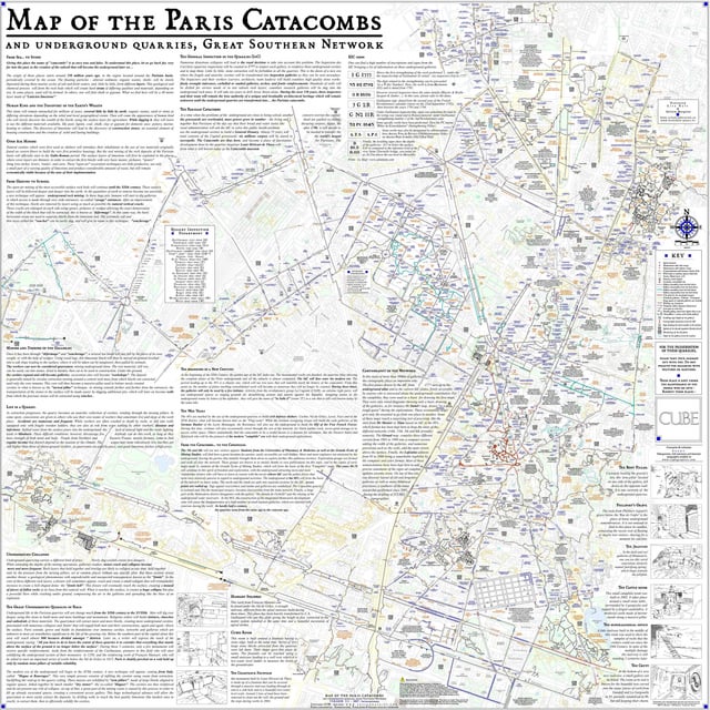 map of paris catacombs