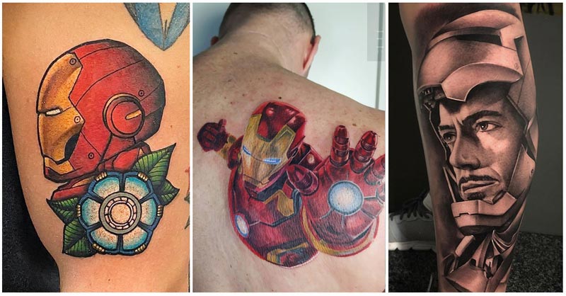 iron man tattoo