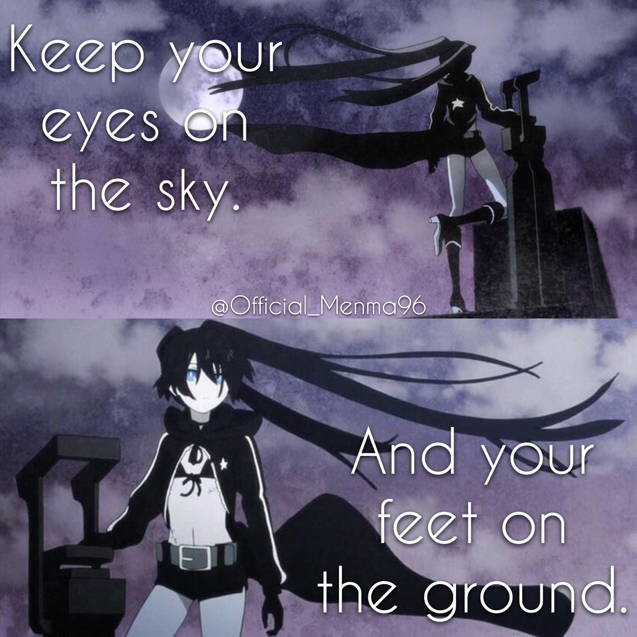 black rock shooter quotes