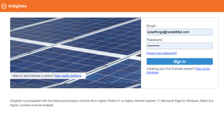 enlighten enphase login