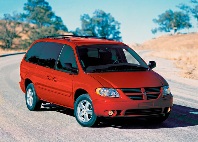 dodge caravan mileage