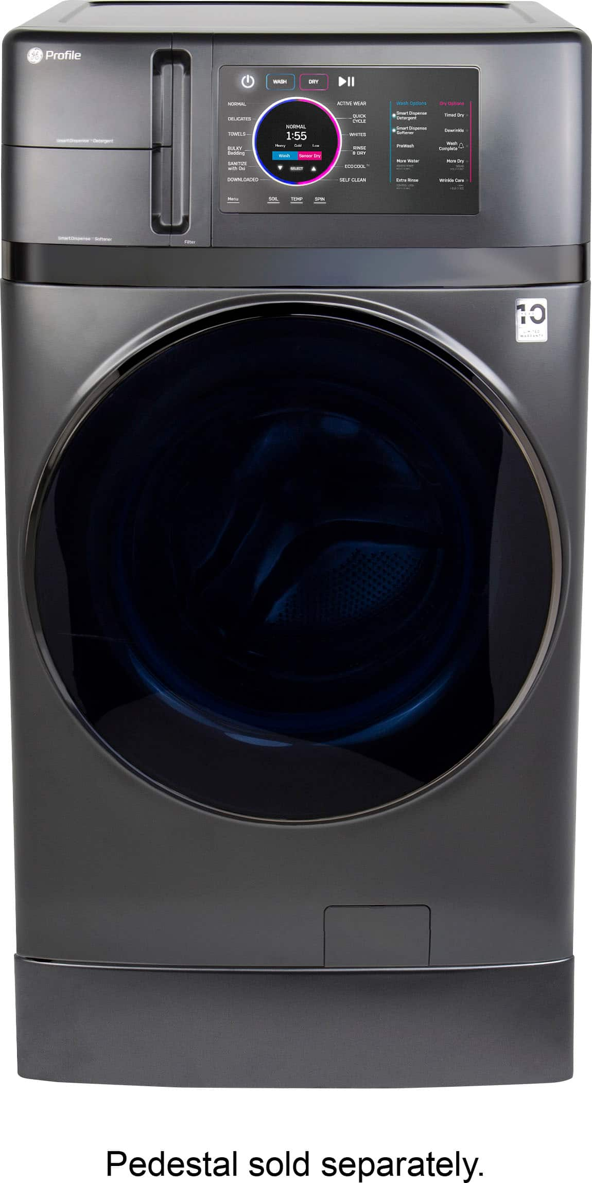 ge washer/dryer combo how to use