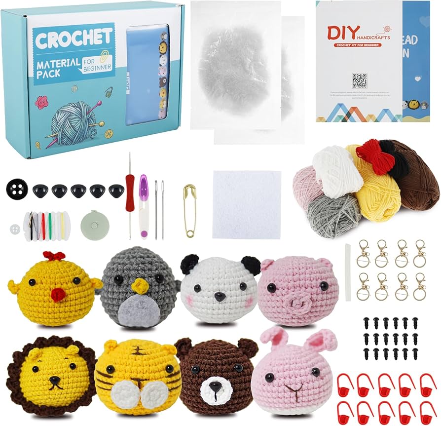 beginner crochet kits for adults