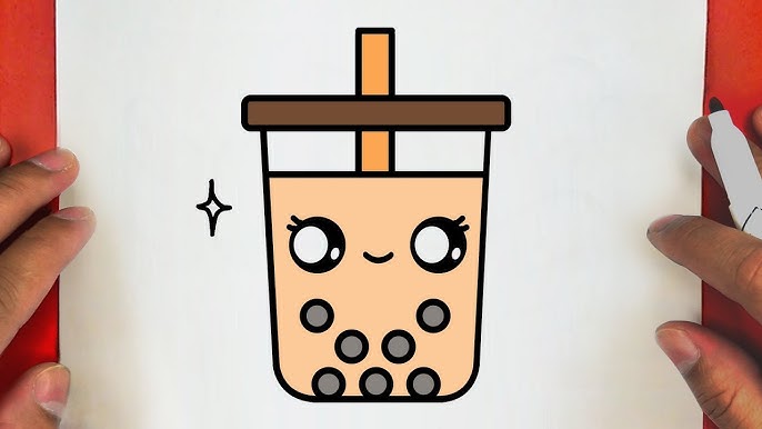 how to draw boba