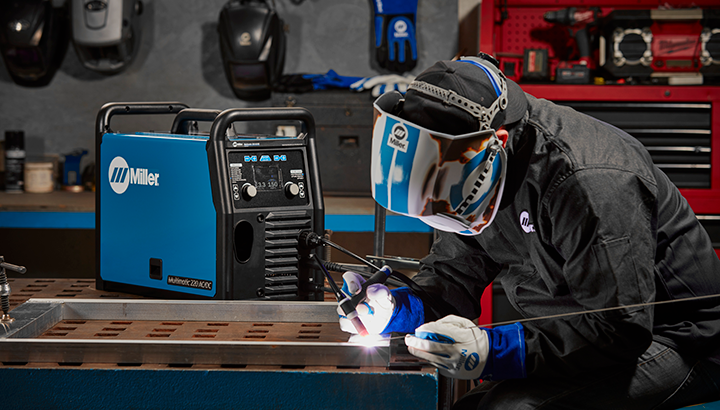 tig welder setup