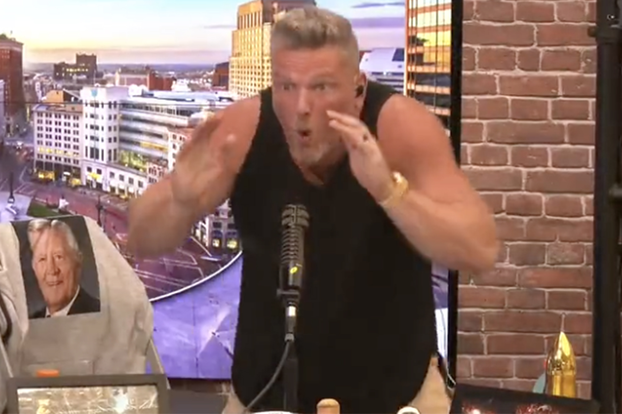 pat mcafee f bomb