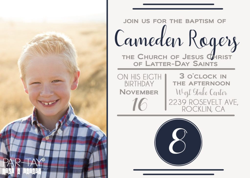 baptism announcement lds