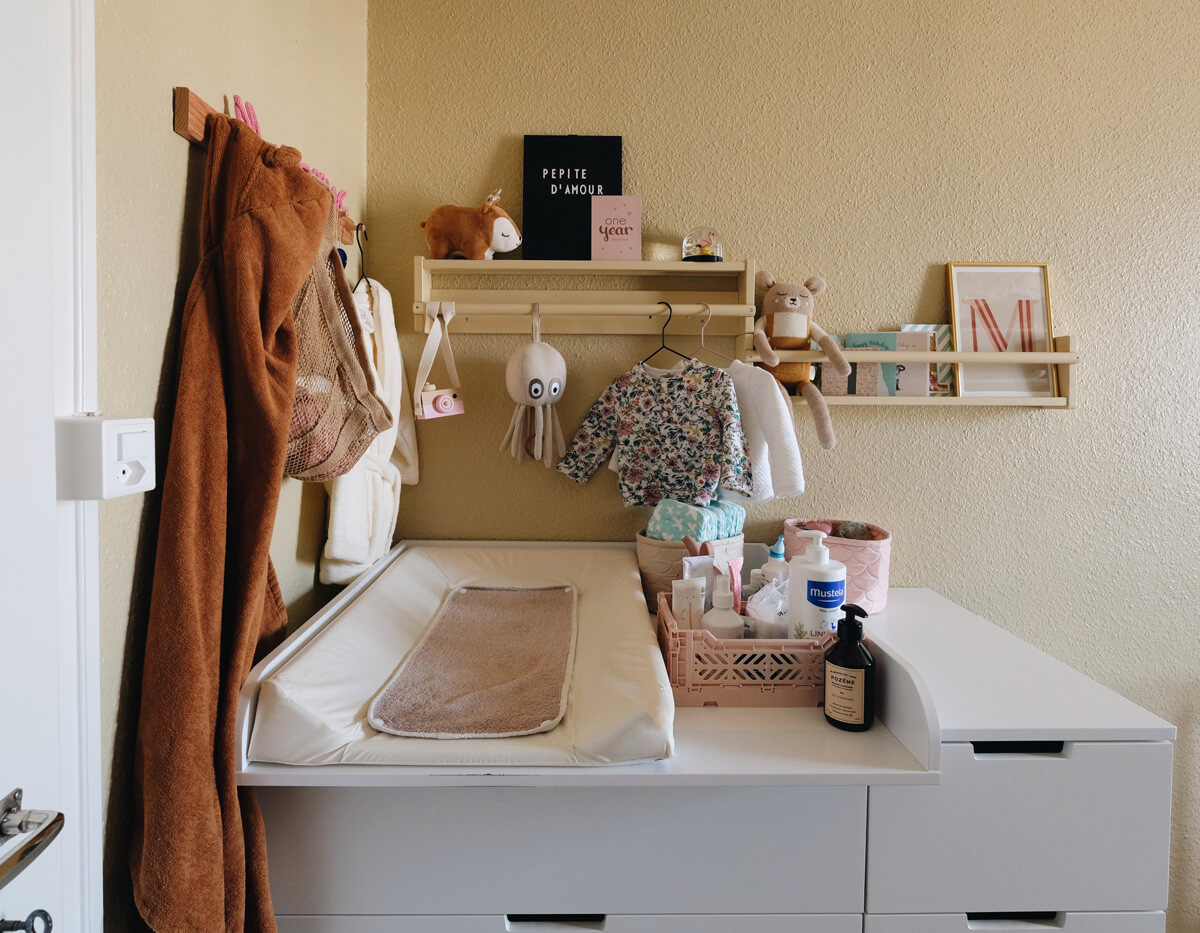 ikea changing table topper