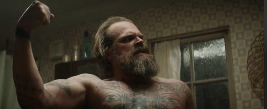 david harbour shirtless