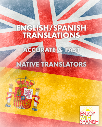 enjoy spanish translation