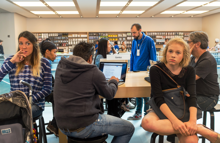 apple store in store appointment