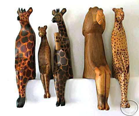 african carved animals