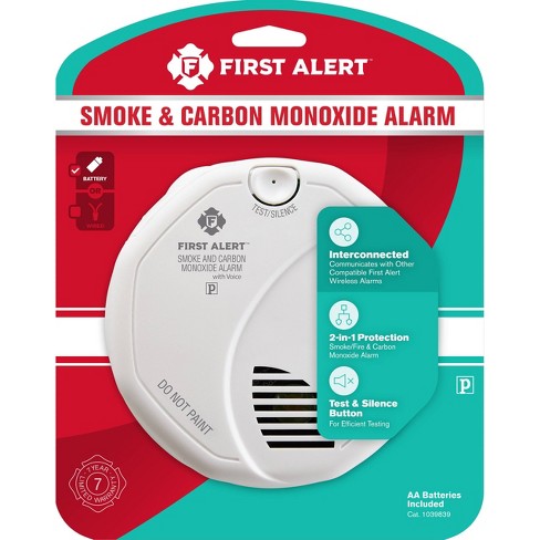 first alert monoxide alarm