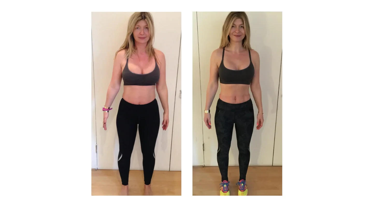 pilates before and after