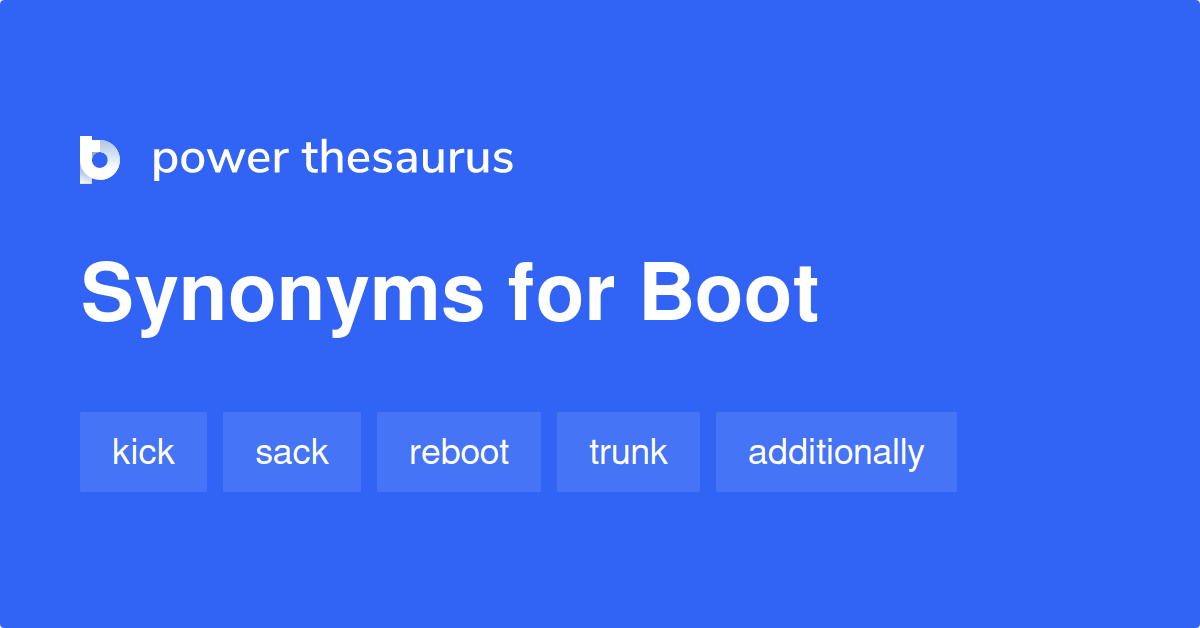 boot synonym