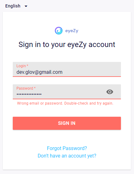 eyezy login