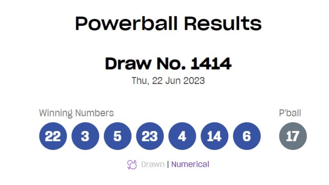 powerball results melbourne